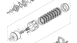 Тарельчатая пружинная шайба CAO138399 Komatsu