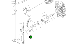 Трубка 209-62-71370 Komatsu