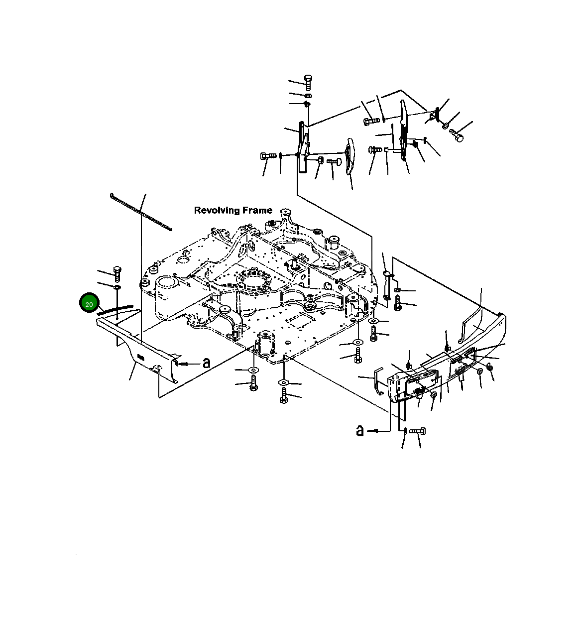 Уплотнение 22P-54-12431 Komatsu