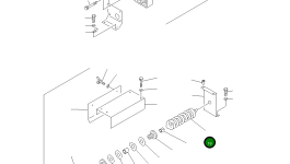 Червяк TA52615401 Komatsu