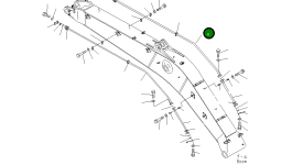 Трубка 208-970-6220 Komatsu