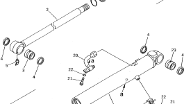 Трубка 21U-63-76280 Komatsu