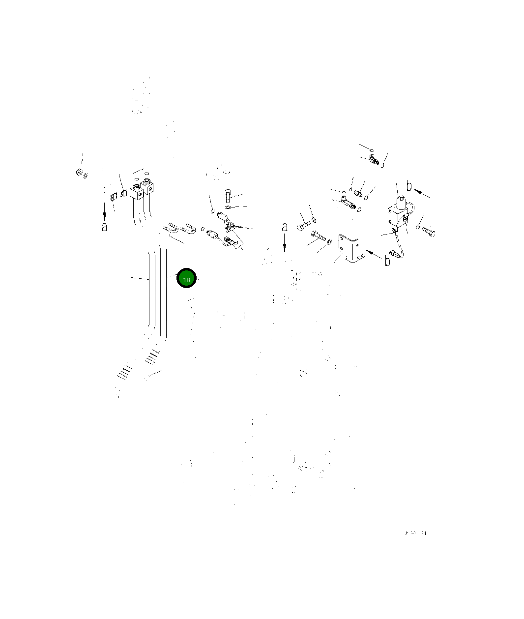 Трубка 425-43-51161 Komatsu