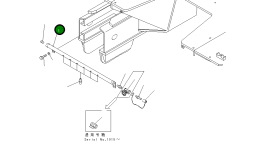 Трубка 8229-75-1070 Komatsu
