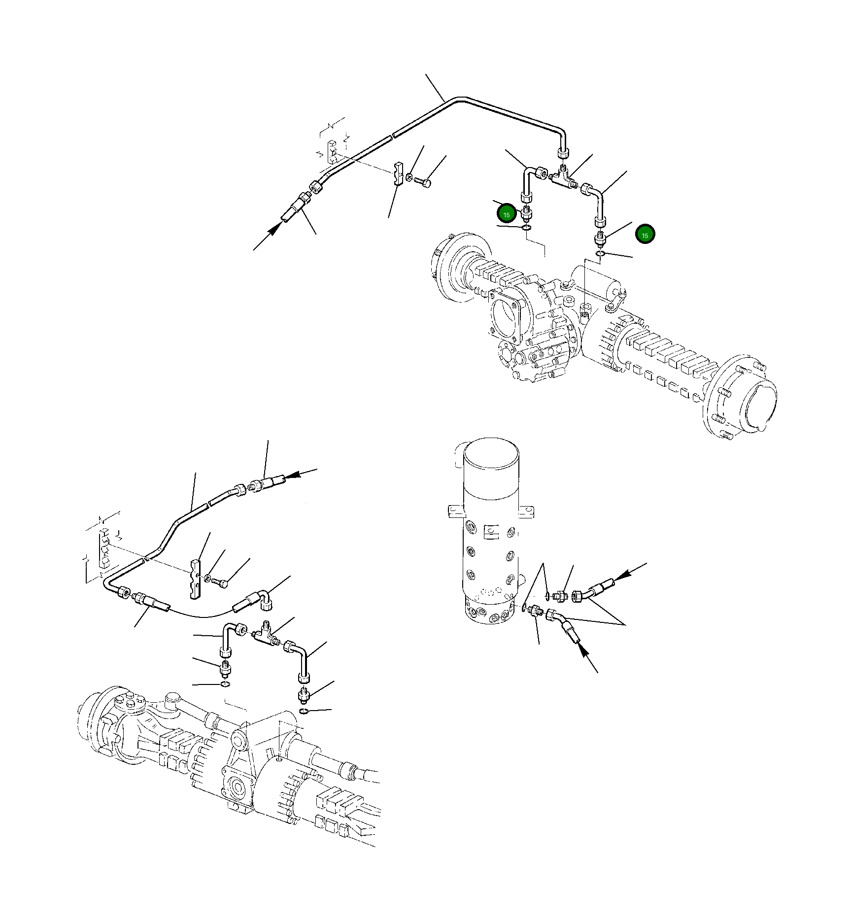 Труба 22E-62-12870 Komatsu