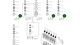 Управляющий клапан 723-49-17301 Komatsu