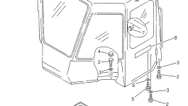 Уплотнение 419-923-1180 Komatsu