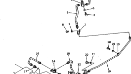 Шланг 418-43-17122 Komatsu