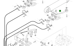 Труба 424-62-H3170 Komatsu