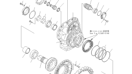 Ступица E 134-27-61620 Komatsu
