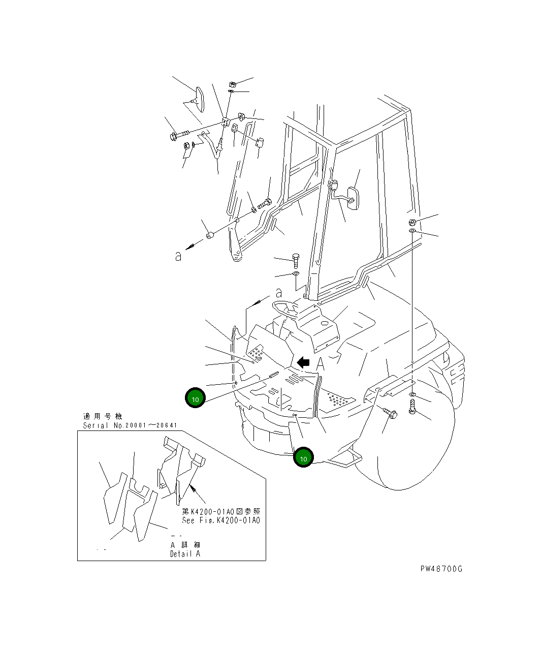 Уплотнение 362-56-41760 Komatsu