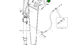 Трубка 208-94-47220 Komatsu