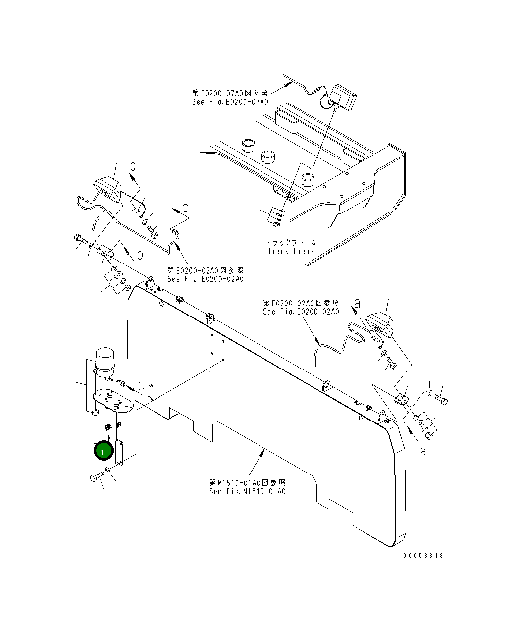 Стойка 8240-06-4270 Komatsu