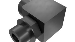 008-8381:Коленчатый переходник 90° с резьбой 1-5/16-12, 1-1/16-12