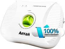 Бытовой очиститель воздуха-озонатор АЛТАЙ.