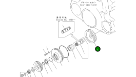 Шестерня 6164-31-6610 Komatsu