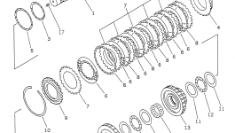 Шестерня 417-15-13221 Komatsu