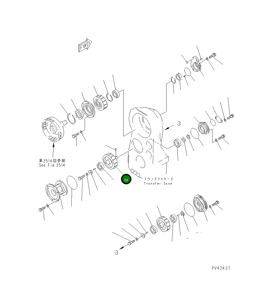 Шестерня 427-15-13232 Komatsu
