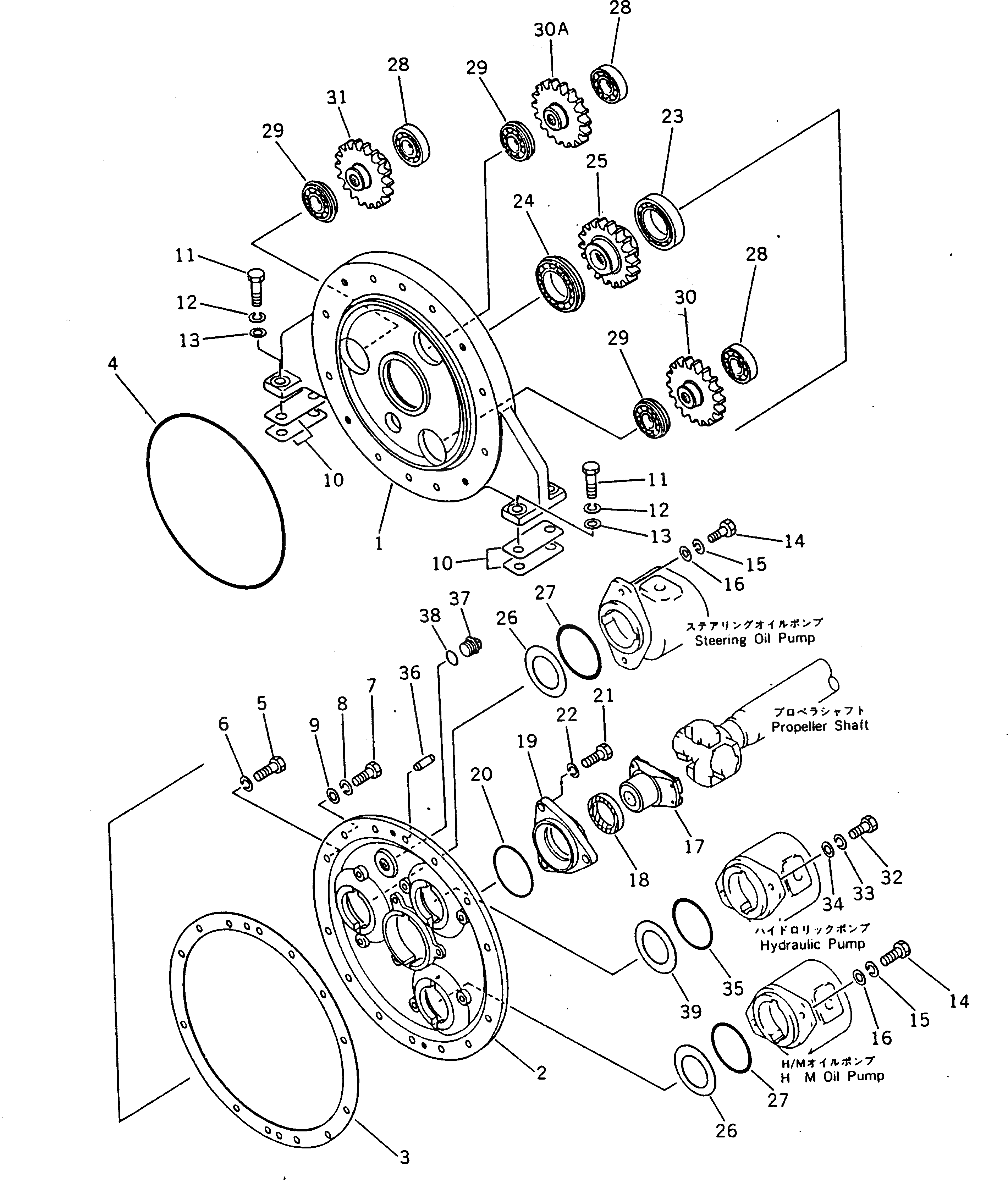 Шестерня 238-17-12127 Komatsu