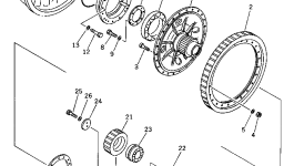 Шестерня 19M-27-11460 Komatsu