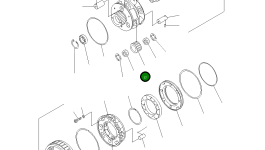 Шестерня 17M-15-42441 Komatsu