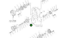 Шестерня 427-15-13232 Komatsu