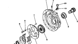 Шестерня 104-15-23220 Komatsu