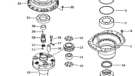 Шестерня 209-26-52130 Komatsu