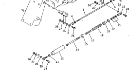 Рычаг FF7814-40710 Komatsu