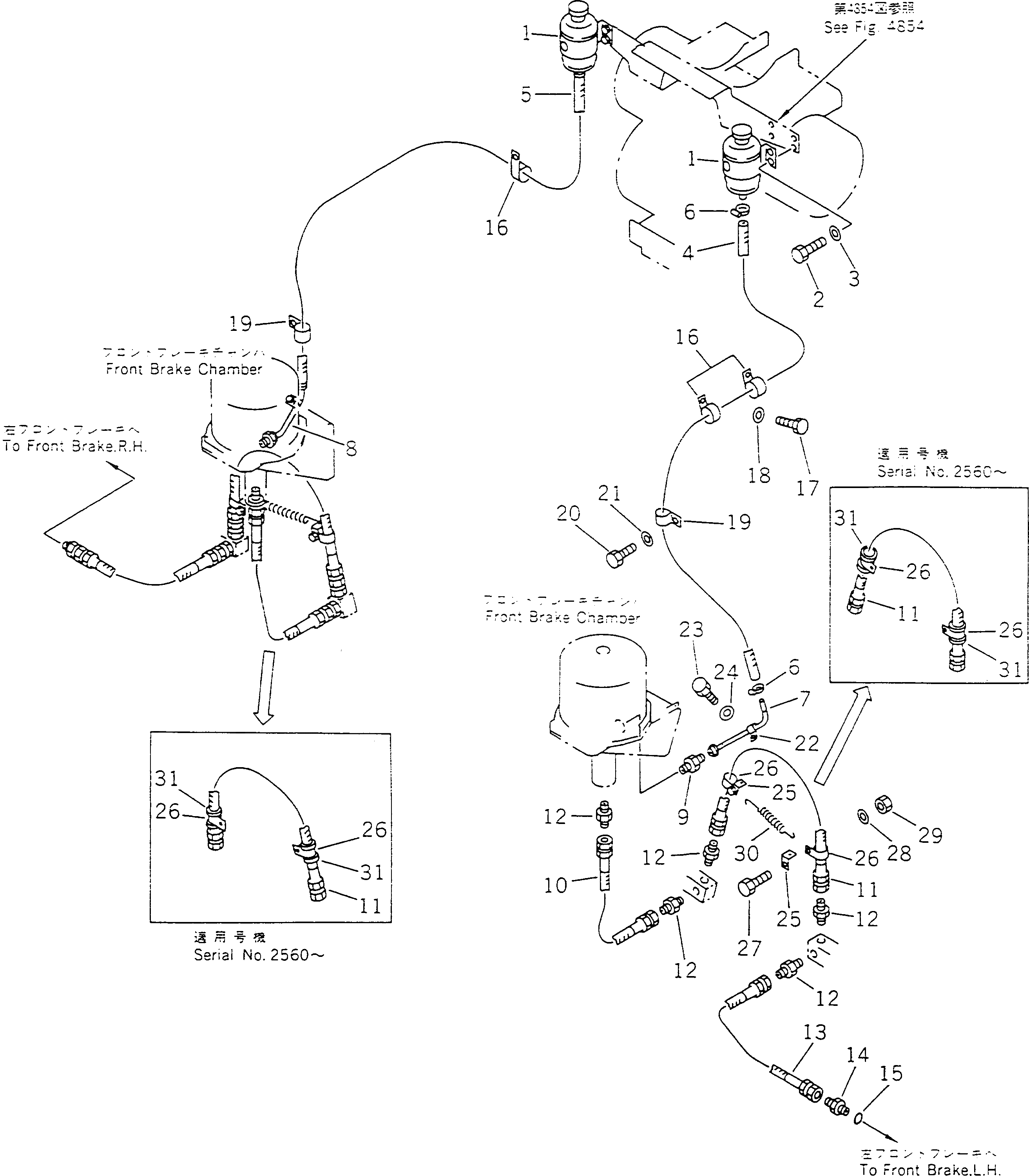 Шланг 566-35-44270 Komatsu