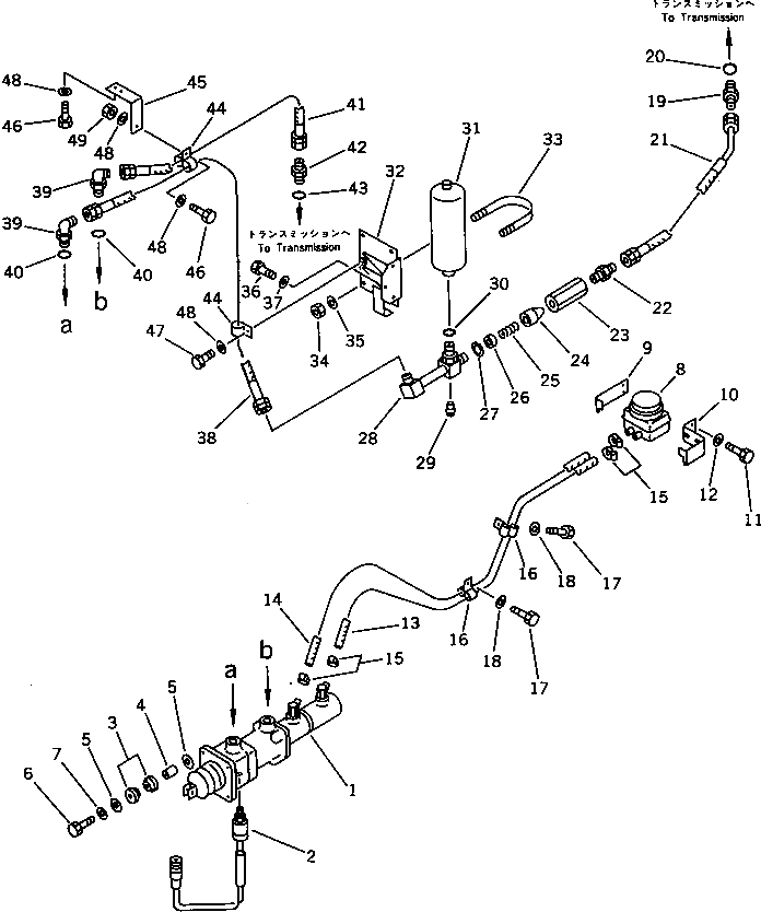 Шланг 419-43-17210 Komatsu