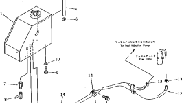 Шланг 20N-04-41580 Komatsu