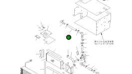 Шланг TW7013-4050 Komatsu