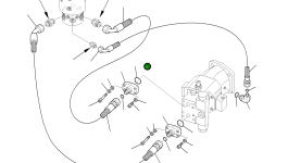 Шланг 21W-09-R1780 Komatsu