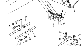 Шланг 205-62-K1190 Komatsu