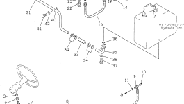 Шланг 07260-33218 Komatsu