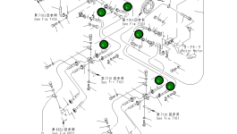 Шланг 07097-41226 Komatsu