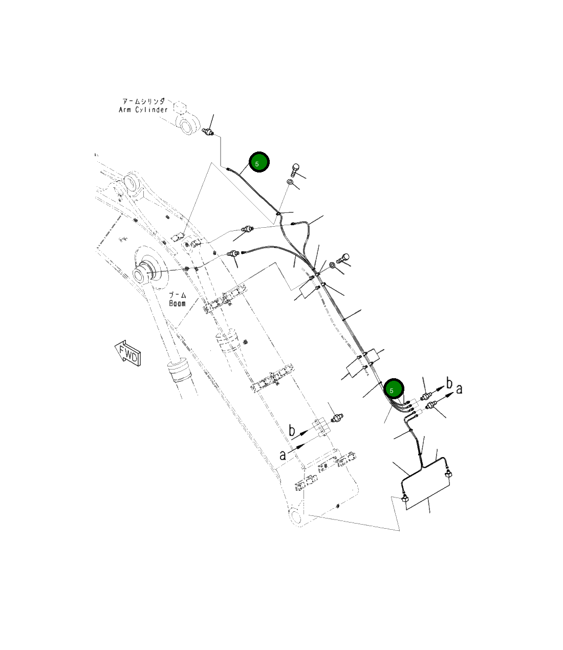Шланг 207-70-41120 Komatsu