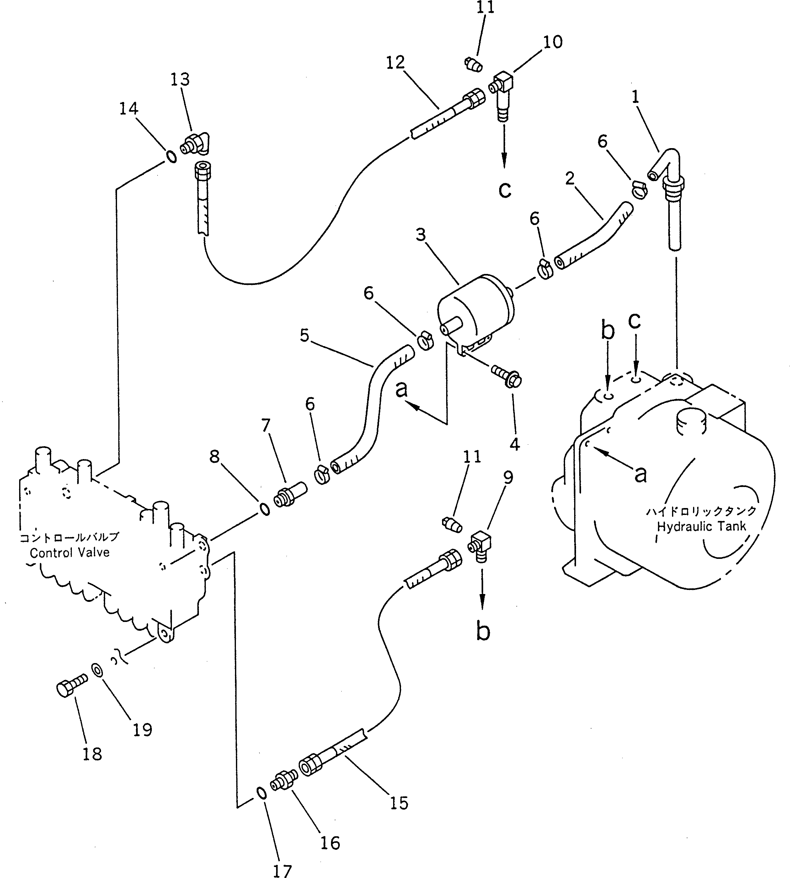 Шланг 21A-62-12660 Komatsu
