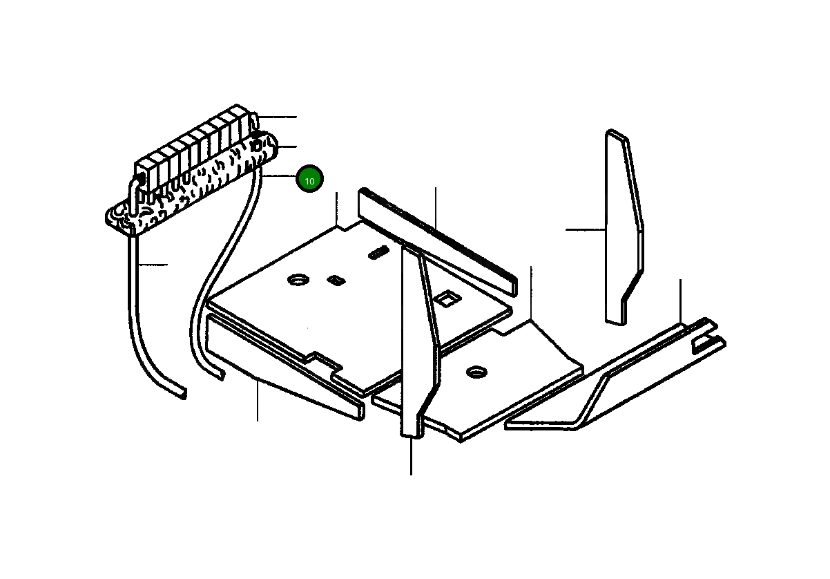Шланг 109 877 Komatsu