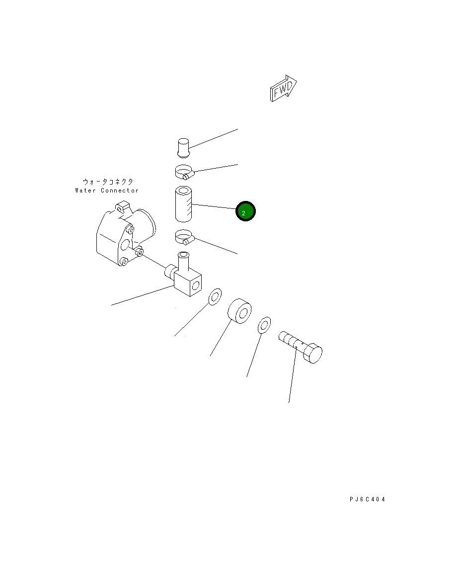Шланг 103-Z11-1520 Komatsu