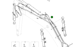 Шланг 730L 2184-1200D31 Komatsu