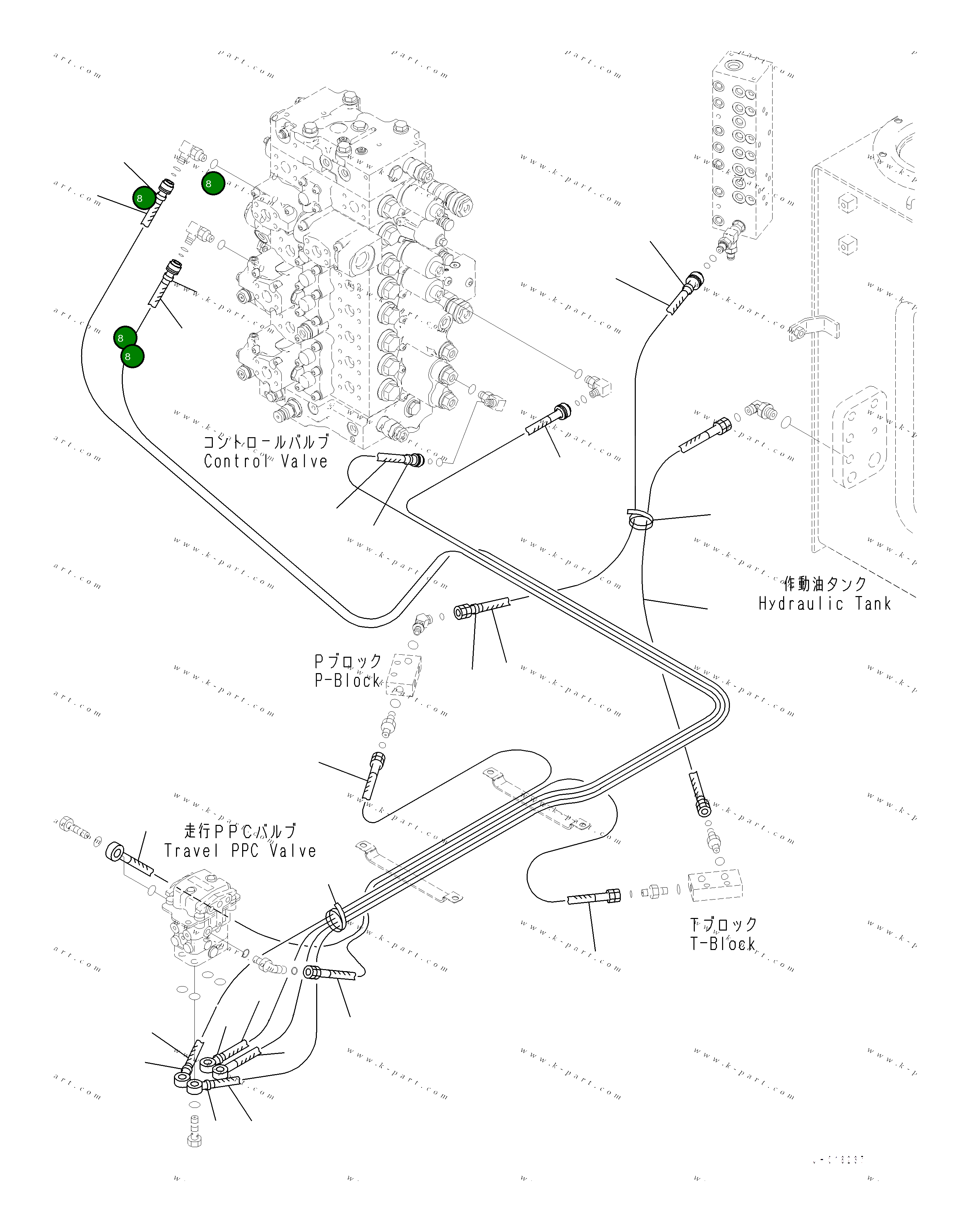 Шланг 208-62-43530 Komatsu