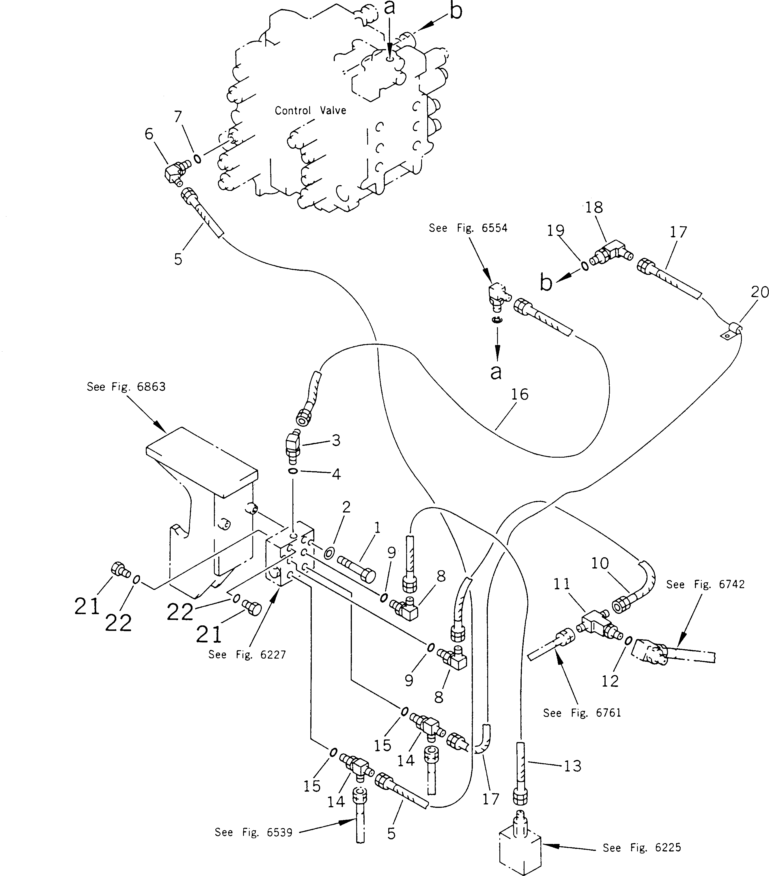 Шланг 208-970-5370 Komatsu