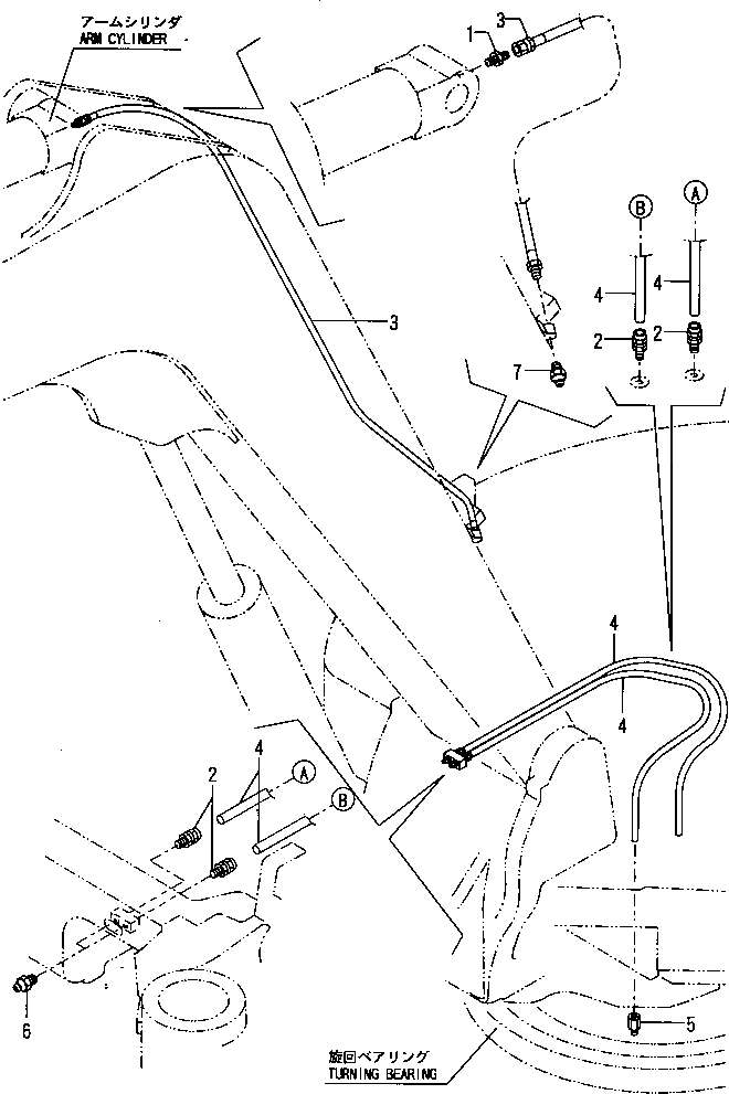 Шланг YM172187-77800 Komatsu