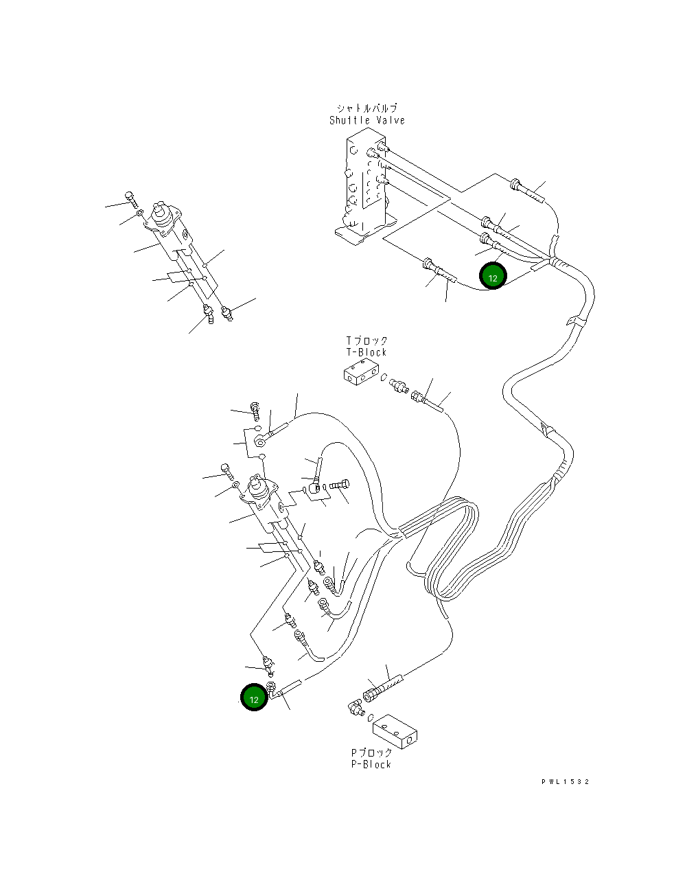 Шланг 207-62-63931 Komatsu