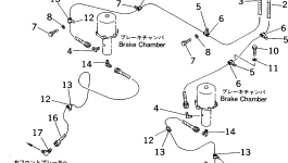 Шланг 07113-00425 Komatsu