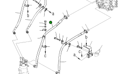 Шланг 2A6-62-12171 Komatsu