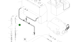 Шланг 08 769 566 73 Komatsu