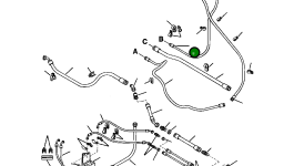 Шланг HA 6 953 Komatsu